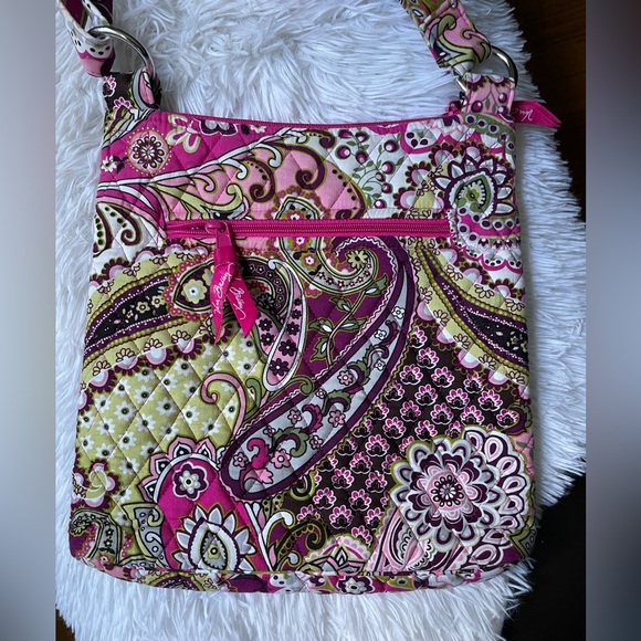 Vera Bradley Hipster Very Berry Paisley Crossbody bag - Picture 5 of 7